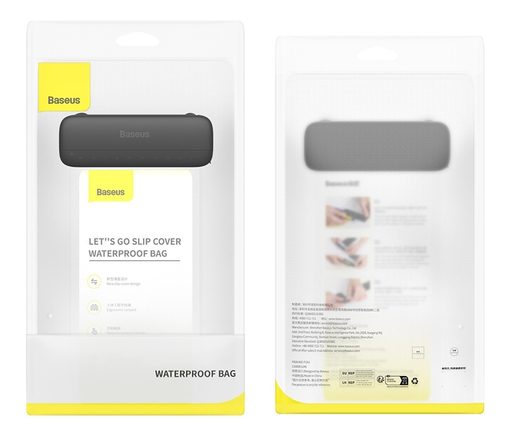 BASEUS VODOTĚSNÉ POUZDRO GREY/BLACK