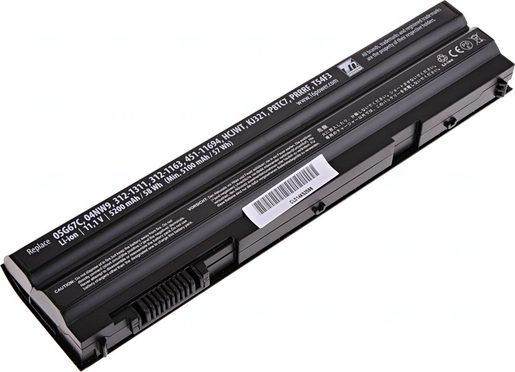 BATERIE T6 POWER DELL LATITUDE E6420, E6430, E6520, E6530, E5420, E5430, E5520, 6CELL, 5200MAH