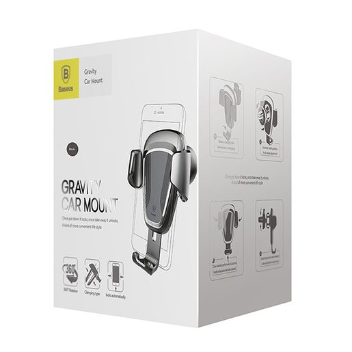 BASEUS DRŽÁK DO VENTILACE AUTA (SUYL-01) BLACK