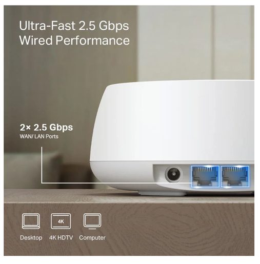 TP-LINK DECO BE25, WIFI 7 BE3600 MESH SYSTEM (3-PACK) - WIFI SYSTÉM