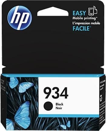 HP 934 ČERNÁ INKOUSTOVÁ KAZETA, C2P19AE