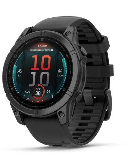 GARMIN FENIX E 47MM SLATE GRAY STEEL/BLACK - CHYTRÉ HODINKY