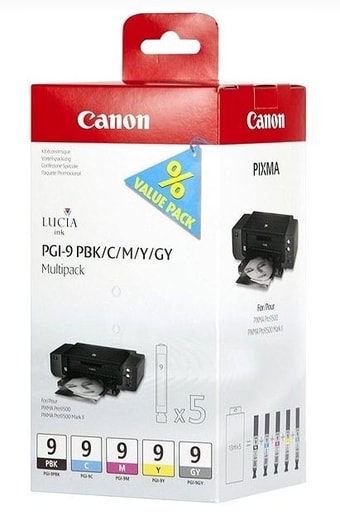 CANON PGI-9 PBK/C/M/Y/GY MULTI PACK