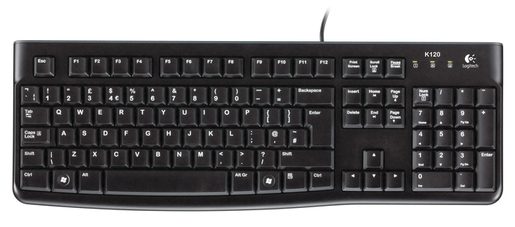 AKCE _ KLÁVESNICE LOGITECH KEYBOARD K120 FOR BUS, CZ