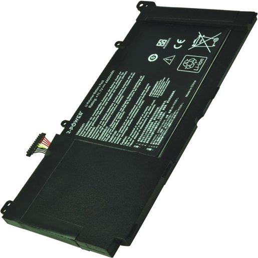 2-POWER BATERIE 11,1V 4400MAH PRO ASUS K551LA, K551LB, K551LN, R551LA, S551LA, S551LB, S551LN