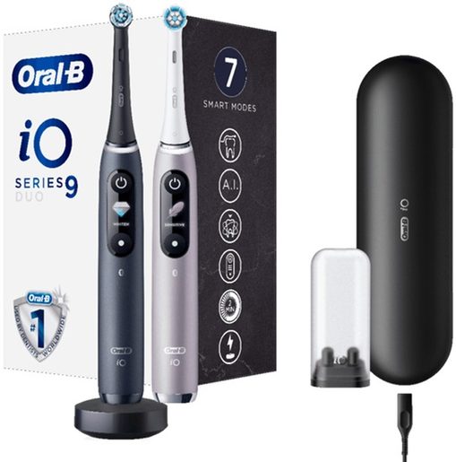 ORAL-B IO SERIES 9 DUO BLACK/ROSE