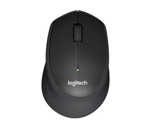 MYŠ LOGITECH WIRELESS MOUSE M330 SILENT PLUS, ČERN