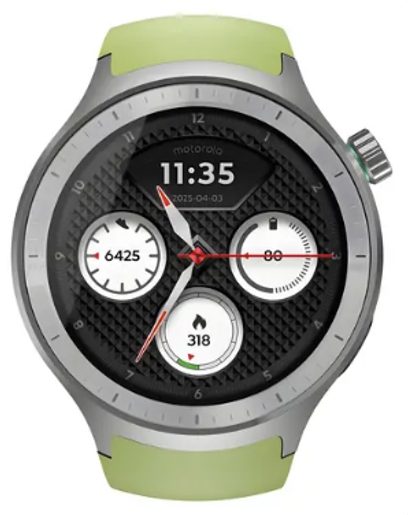 MOTOROLA MOTO WATCH SPECIAL EDITION STŘÍBRNÁ, PANTONE HERBAL GARDEN