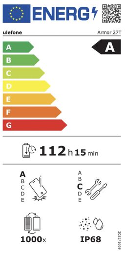 ULEFONE ARMOR 27T 4G 12GB/256GB BLACK