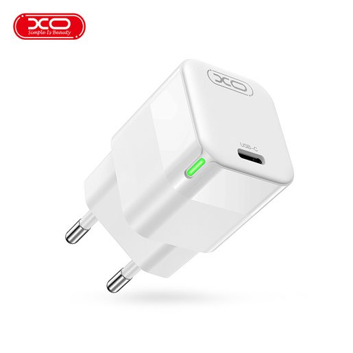 XO WALL CHARGER CE06 PD 30W 1X USB-C WHITE
