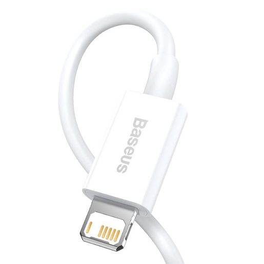 BASEUS  SUPERIOR USB - LIGHTNING 1,5 M 2,4A WHITE