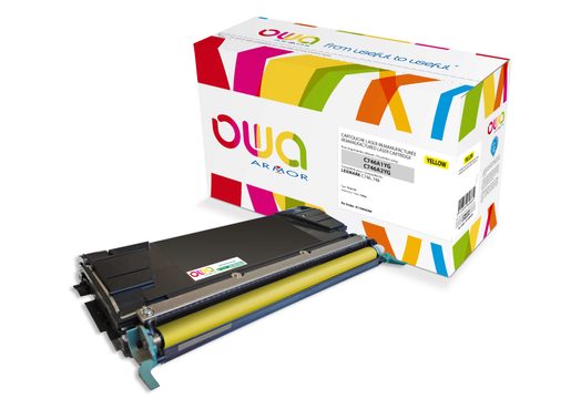 OWA ARMOR TONER PRO LEXMARK C746A1YG, ŽLUTÁ/YELLOW
