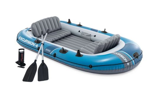 INTEX EXCURSION 4 BOAT SET - NAFUKOVACÍ ČLUN