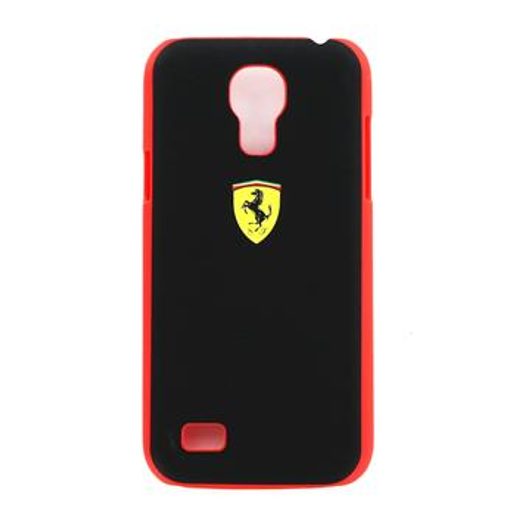 FESCHCS4MBL FERRARI RUBBER ZADNÍ KRYT PRO SAMSUNG I9195 GALAXY S4MINI