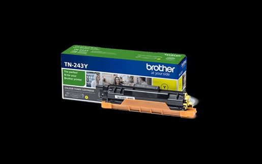 BROTHER TN-243Y, TONER YELLOW, 1000 STR.