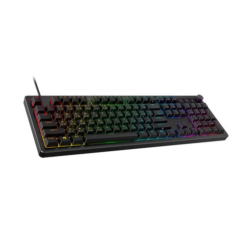 HP HYPERX ALLOY RISE/DRÁTOVÁ USB/US LAYOUT/ČERNÁ