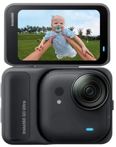 INSTA360 GO ULTRA STANDARD BUNDLE MIDNIGHT BLACK - OUTDOOROVÁ KAMERA