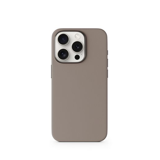 EPICO MAG+ KOŽENÝ KRYT IPHONE 15 PRO - PÍSKOVÁ
