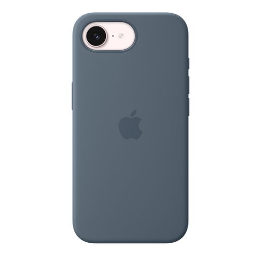 IPHONE 17E SILICONE CASE WITH MAGSAFE –ANCHOR BLUE
