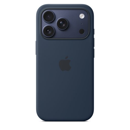 IPHONE 17 PRO SILICONE CASE WITH MS – MIDNIGHT