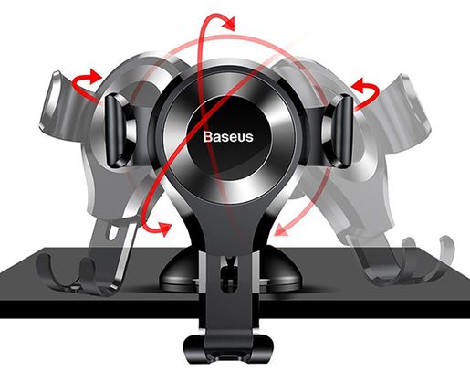 BASEUS DRŽÁK DO AUTA (SUYL-XP09) RED/BLACK