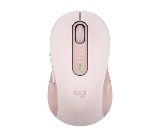 LOGITECH SIGNATURE M650/KANCELÁŘSKÁ/OPTICKÁ/PRO PRAVÁKY/BEZDRÁTOVÁ USB + BLUETOOTH/RŮŽOVÁ