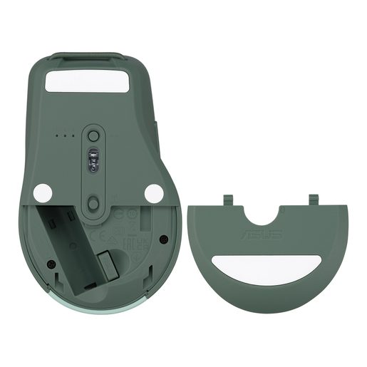 ASUS SMARTO MOUSE MD200 SILENT PLUS/KANCELÁŘSKÁ/OPTICKÁ/PRO PRAVÁKY/4 200 DPI/USB+BT/ZELENÁ