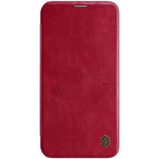 NILLKIN QIN BOOK POUZDRO PRO IPHONE 12 PRO MAX 6.7 RED