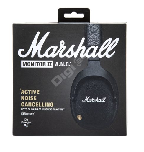 MARSHALL MONITOR II ANC ČERNÁ - BEZDRÁTOVÁ SLUCHÁTKA