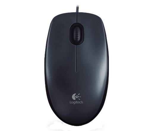 AKCE_MYŠ LOGITECH M90 OPTICKÁ, TMAVÁ, USB