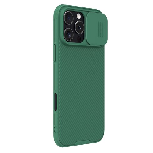 NILLKIN CAMSHIELD PRO MAGNETIC ZADNÍ KRYT PRO APPLE IPHONE 16 PRO MAX DARK GREEN