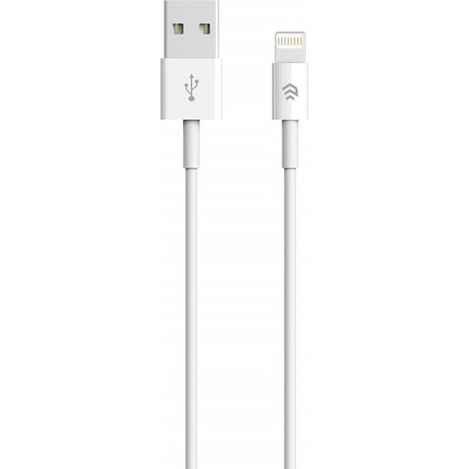 DEVIA IPHONE IOS 7&8&9 WHITE - DATOVÝ KABEL