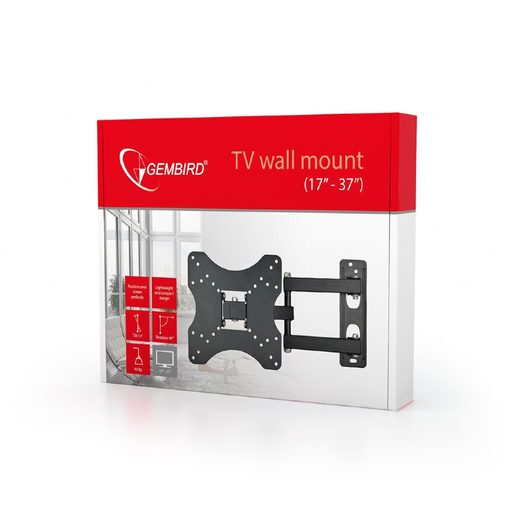 GEMBIRD TV WALL MOUNT (ROTATE & TILT), 17”-37”