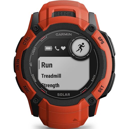 GARMIN INSTINCT 2X SOLAR FLAME RED