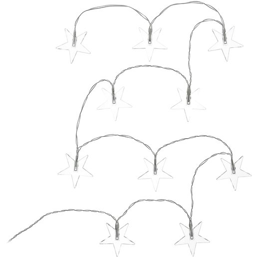 RXL 283 HVĚZDY 10LED CW TM RETLUX