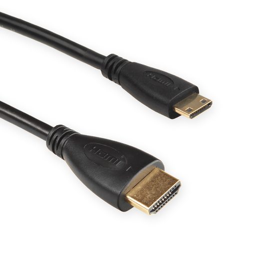 4W KABEL HDMI - MINI HDMI V1.4 1.8M BLACK