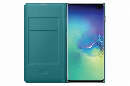 SAMSUNG LED VIEW COVER S10+ GREEN