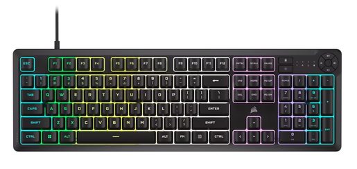 CORSAIR K55 CORE RGB, MECHANICKÁ, ČERNÁ