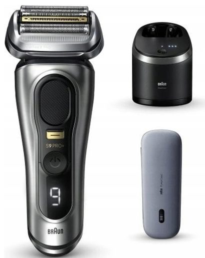 HOLICÍ STROJEK BRAUN SERIES 9 PRO+ 9577CC + POUZDRO NABÍJECÍ