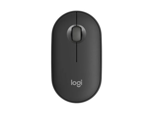 LOGITECH PEBBLE MOUSE 2 M350S/CESTOVNÍ/OPTICKÁ/4 000 DPI/BEZDRÁTOVÁ BLUETOOTH/GRAFITOVÁ