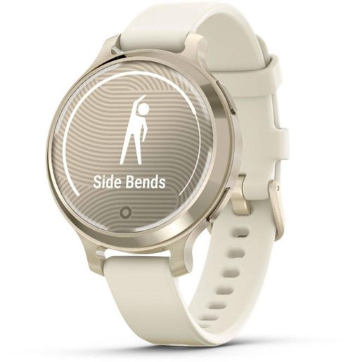 GARMIN LILY 2 ACTIVE - LUNAR GOLD / BONE SILICONE BAND (010-02891-00)