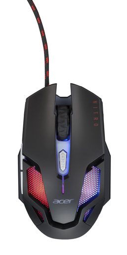 ACER NITRO GAMING MOUSE II/HERNÍ/OPTICKÁ/PRO PRAVÁKY/7 200 DPI/DRÁTOVÁ USB/ČERNÁ