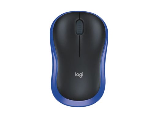 MYŠ LOGI WIRELESS MOUSE M185, BLUE
