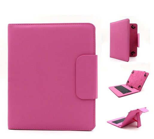 C-TECH POUZDRO UNIVER.S KLAV. 9.7-10.1" RŮŽOVÉ