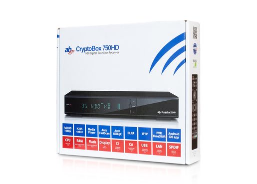 AB CRYPTOBOX 752HD COMBO DVB-T2/S2/C