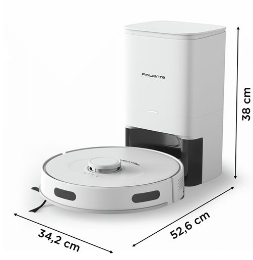 ROWENTA X-PLORER S75S+ 4V1 AUTO EMPTY RR8587WH - ROBOTICKÝ VYSAVAČ