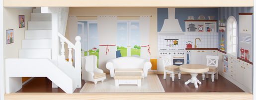 SMALL FOOT DOMEČEK PRO PANENKY MĚSTSKÁ VILA