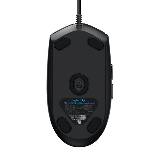 MYŠ LOGITECH G203 2ND GEN LIGHTSYNC GAMING MOUSE - BLACK - USB