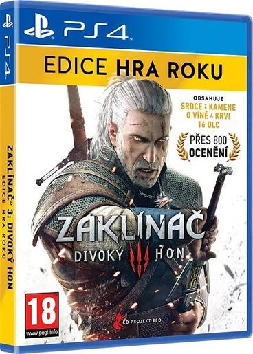 PS4 - ZAKLÍNAČ 3: DIVOKÝ HON - EDICE HRA ROKU