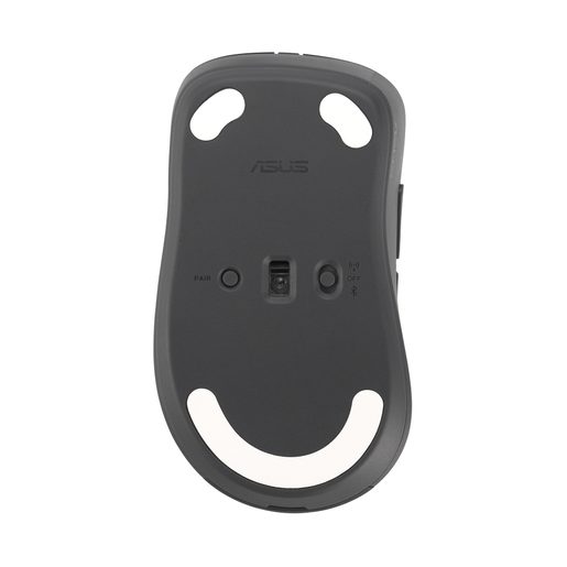 ASUS WIRELESS MOUSE MD102/KANCELÁŘSKÁ/OPTICKÁ/PRO PRAVÁKY/1 600 DPI/USB+BT/TMAVĚ ŠEDÁ